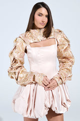 CORA BROCADE BOLERO