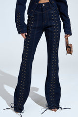 THATS ON ME FLARE DENIM PANT