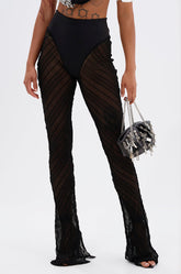 QUEEN OF EVERYTHING MESH LEGGING