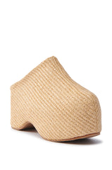 AZALEA WANG TEATREE BEIGE CLOG