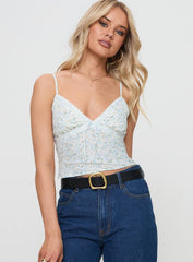 Fondar Top Multi Floral