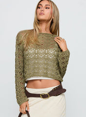 Birdena Sweater Green