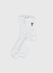 Introduction Cable Knit Socks Cream