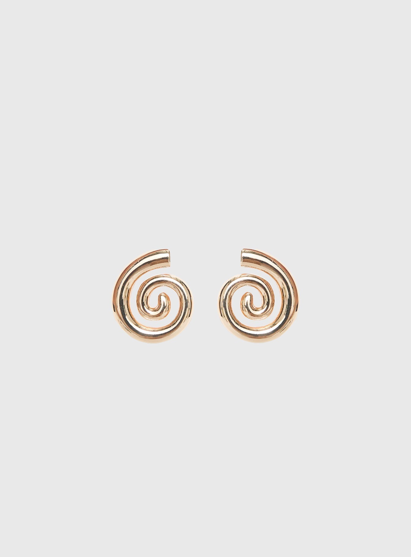 Ameleah Spiral Earrings Gold