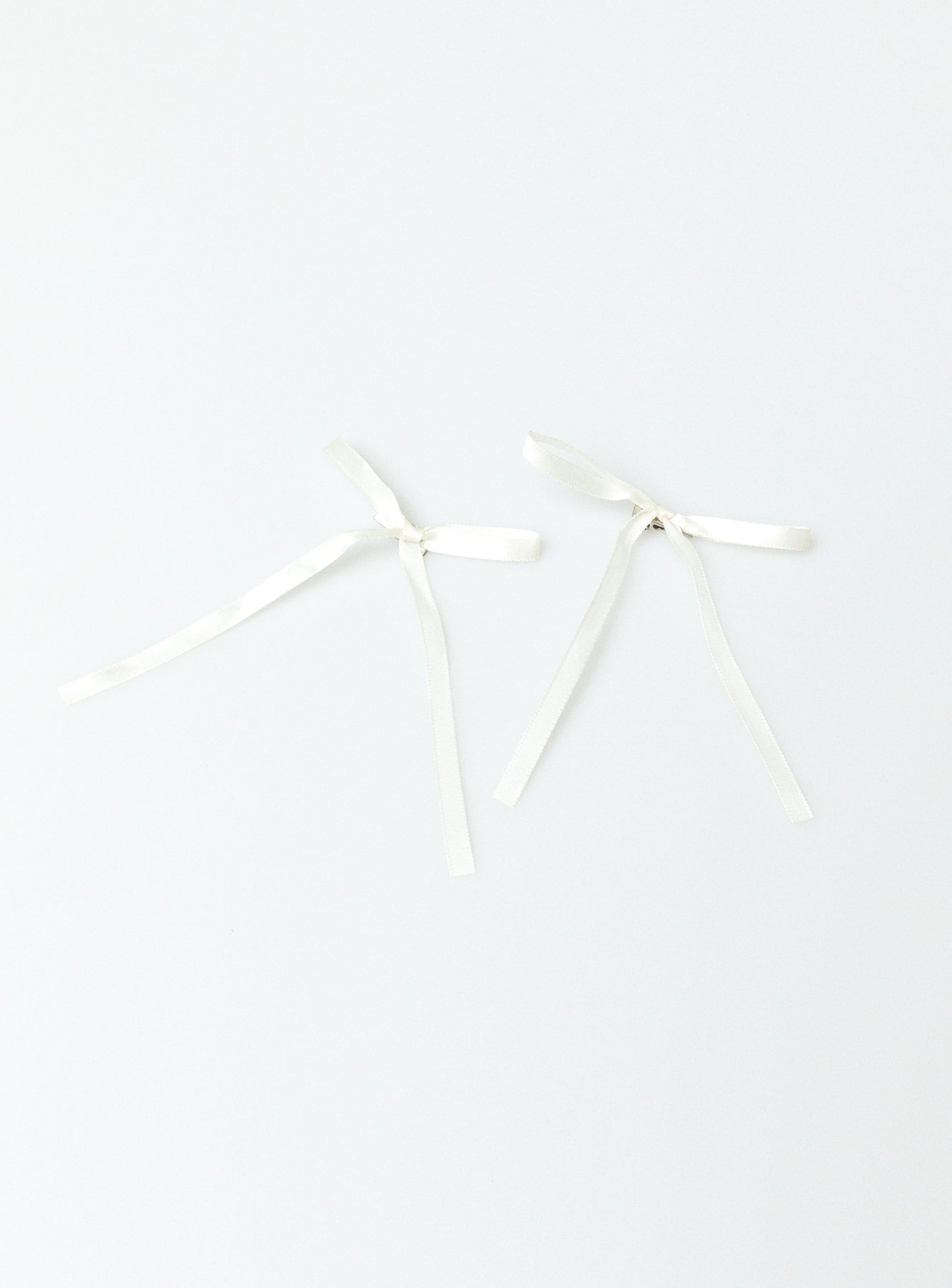 Dee Hair Bows White