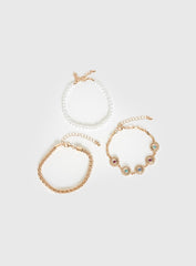 Del Rio Layered Bracelet Gold