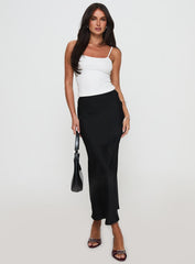Haley Maxi Skirt Black