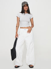 Beach House Pants White Tall