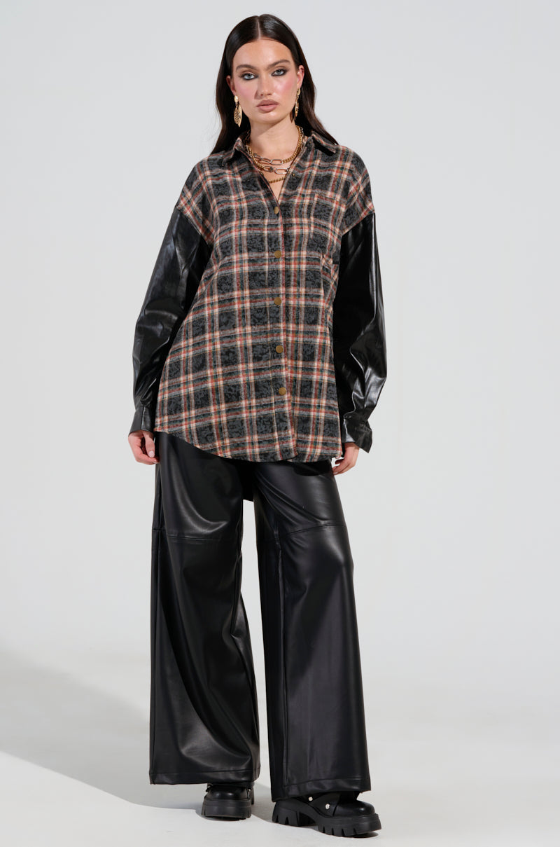 LANA BUTTON DOWN MULTI FUNCTION BLOUSE