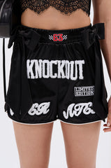 LETS FIGHT SATIN SHORT