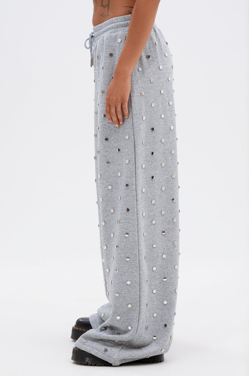 POPPING OFF WIDE LEG JOGGER