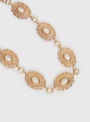 Idolized Chain Belt Black / Gold