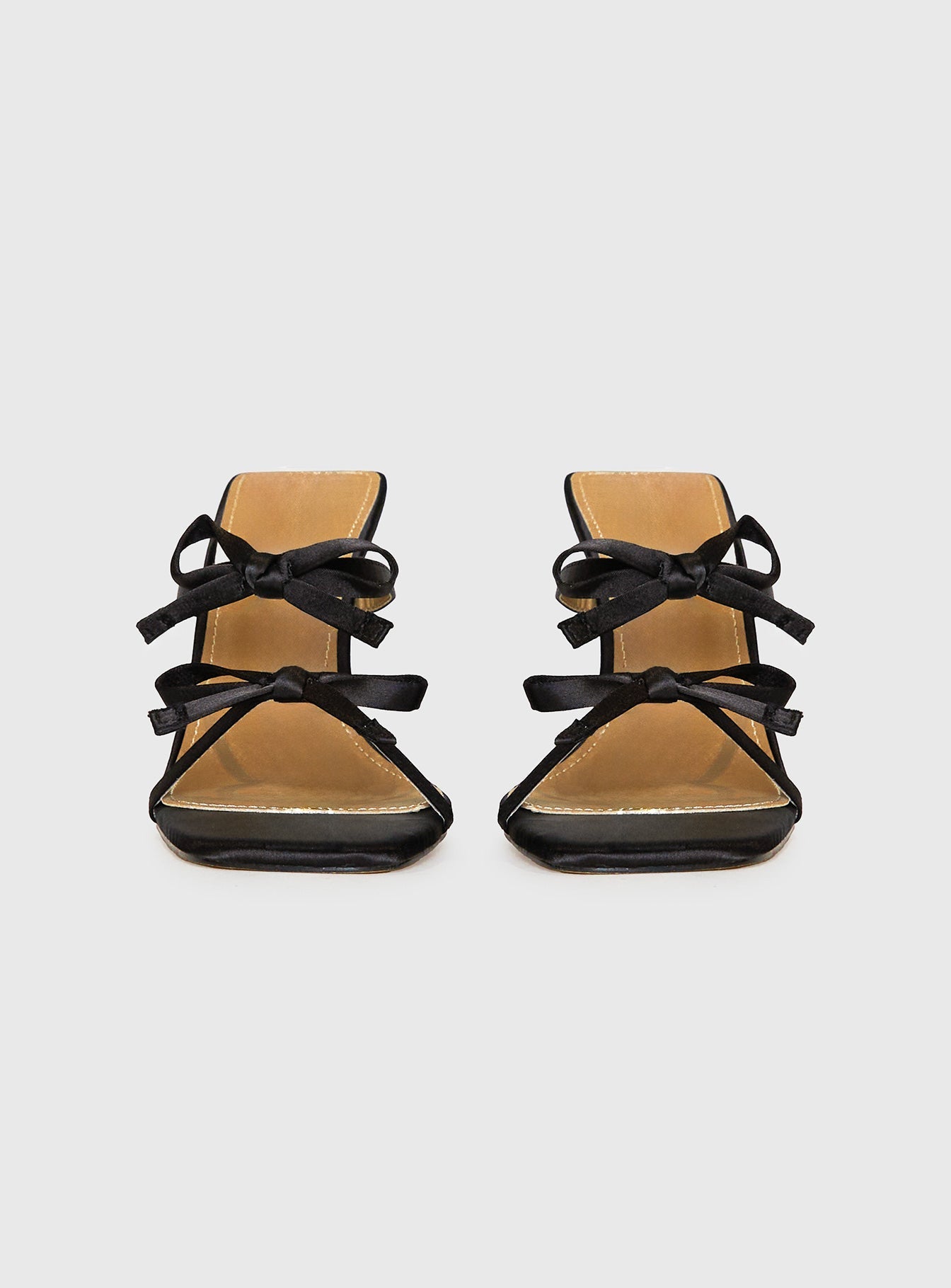All The Frill Heels Black