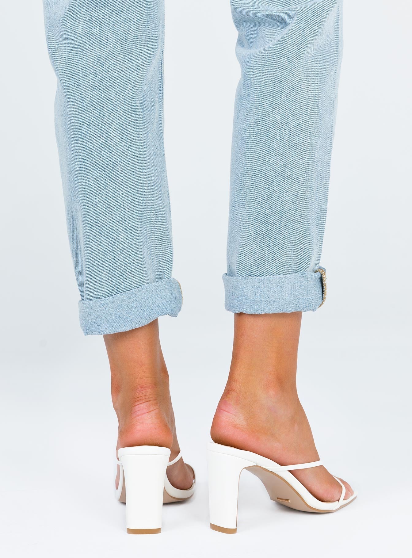Billini Silas Heels White