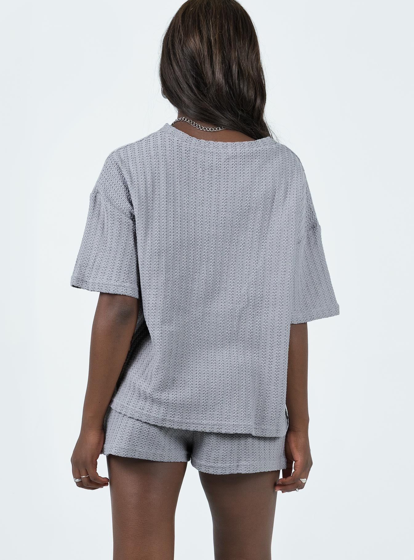 Cammie Knit Set Grey