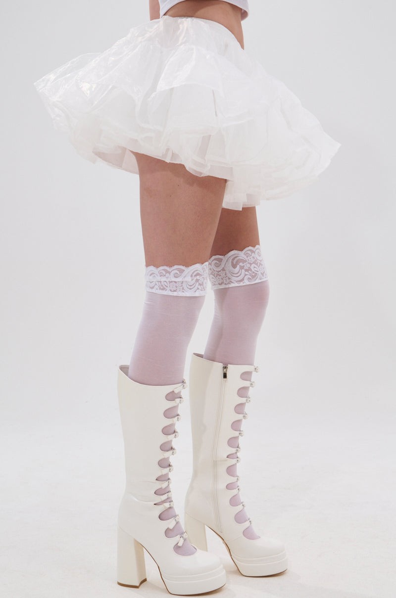 JENNY TULLE MINI SKIRT