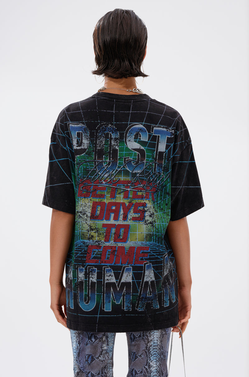 METAVERSE OVERSIZED GRAPHIC TEE