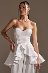 PRETTY PLEASE SATIN CORSET