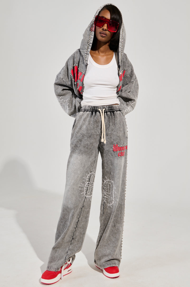 WINNERS CLUB ZIP UP SWEATSHIRT