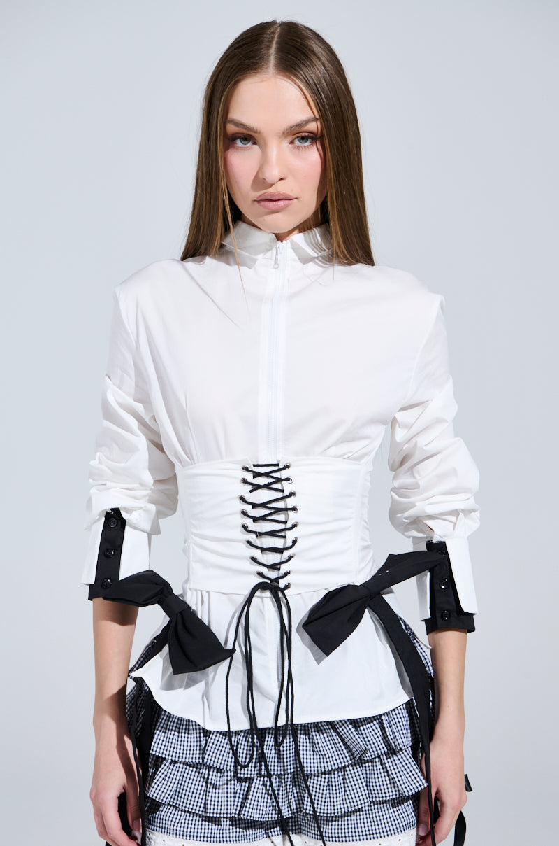TIE ME UP BLOUSE