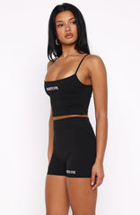 Maybe We Can Try Bike Shorts Black