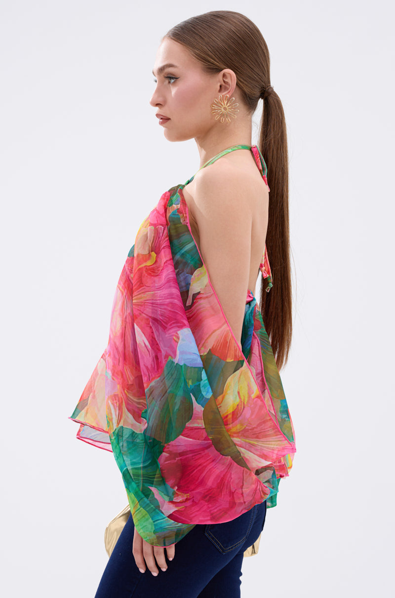 JAZZY FLORAL BLOUSE