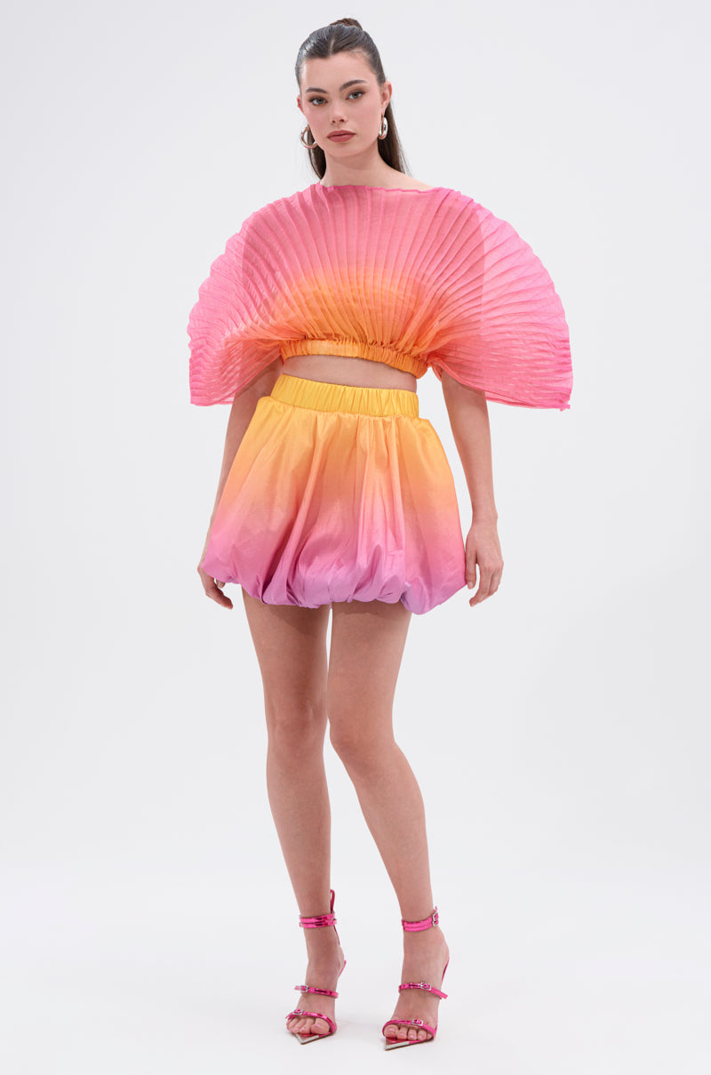 SHELBY OMBRE BLOUSE