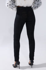 TIGHT AND SEXY RUCHED TROUSER