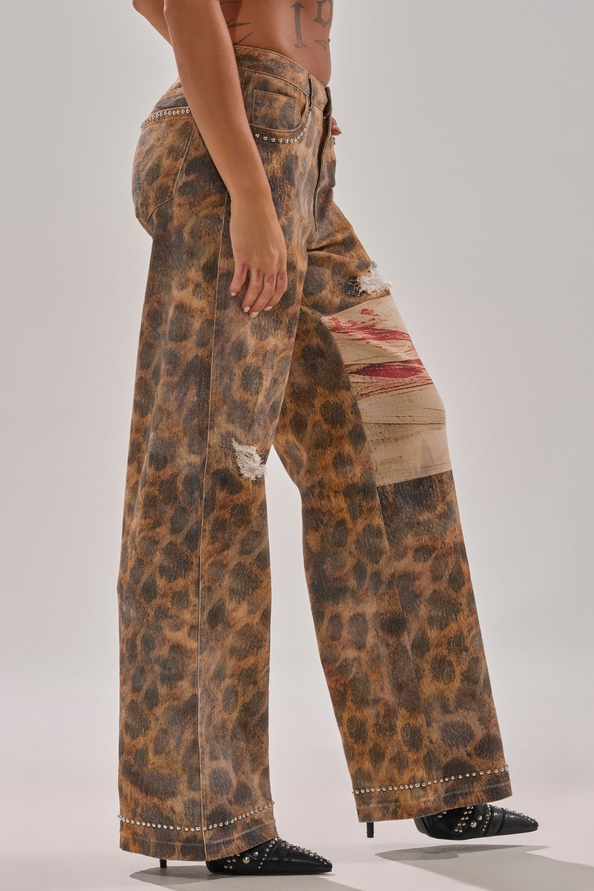 BACK OF MY MIND WIDE LEG DENIM
