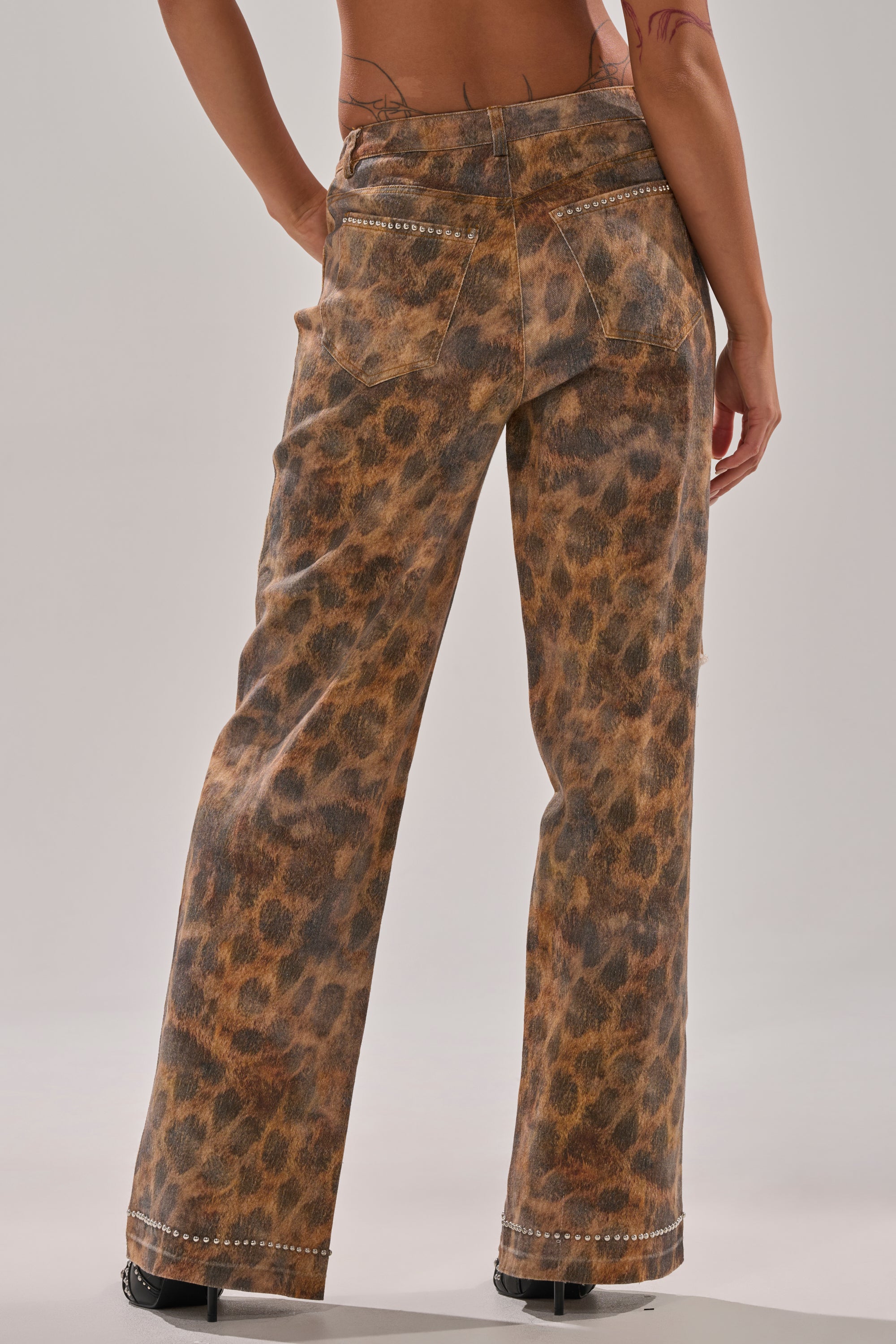 BACK OF MY MIND WIDE LEG DENIM