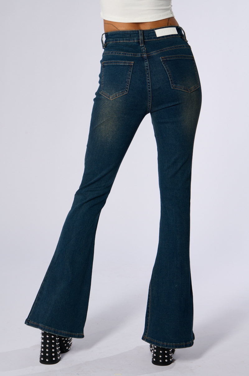 EVERYWHERE EVERYTHING FLARE DENIM PANT