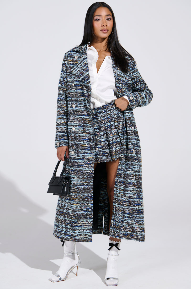 ALZURA TWEED MINI SKIRT