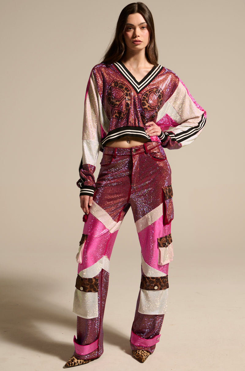 ONLY THE COOLEST RHINESTONE PANT