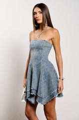 GIVE ME ALL THE DIAMONDS MINI DRESS