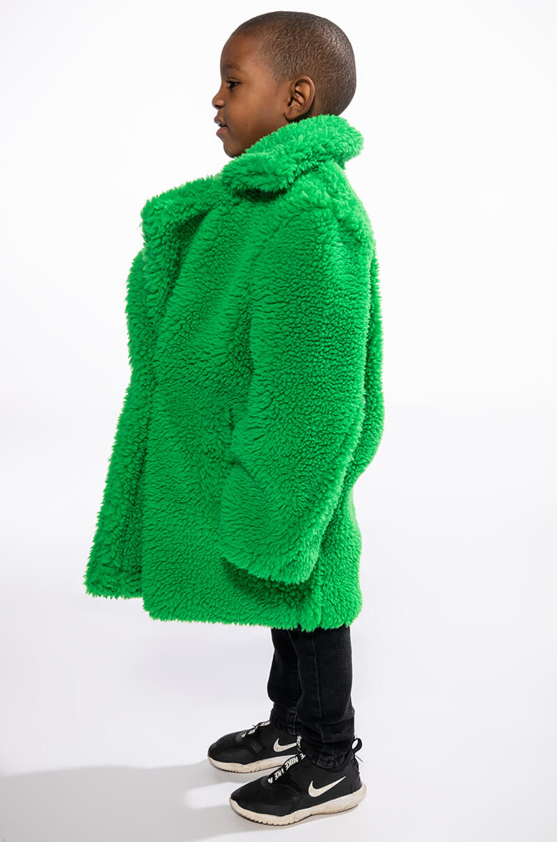 NAOMI TEDDY TRENCH IN KIDS