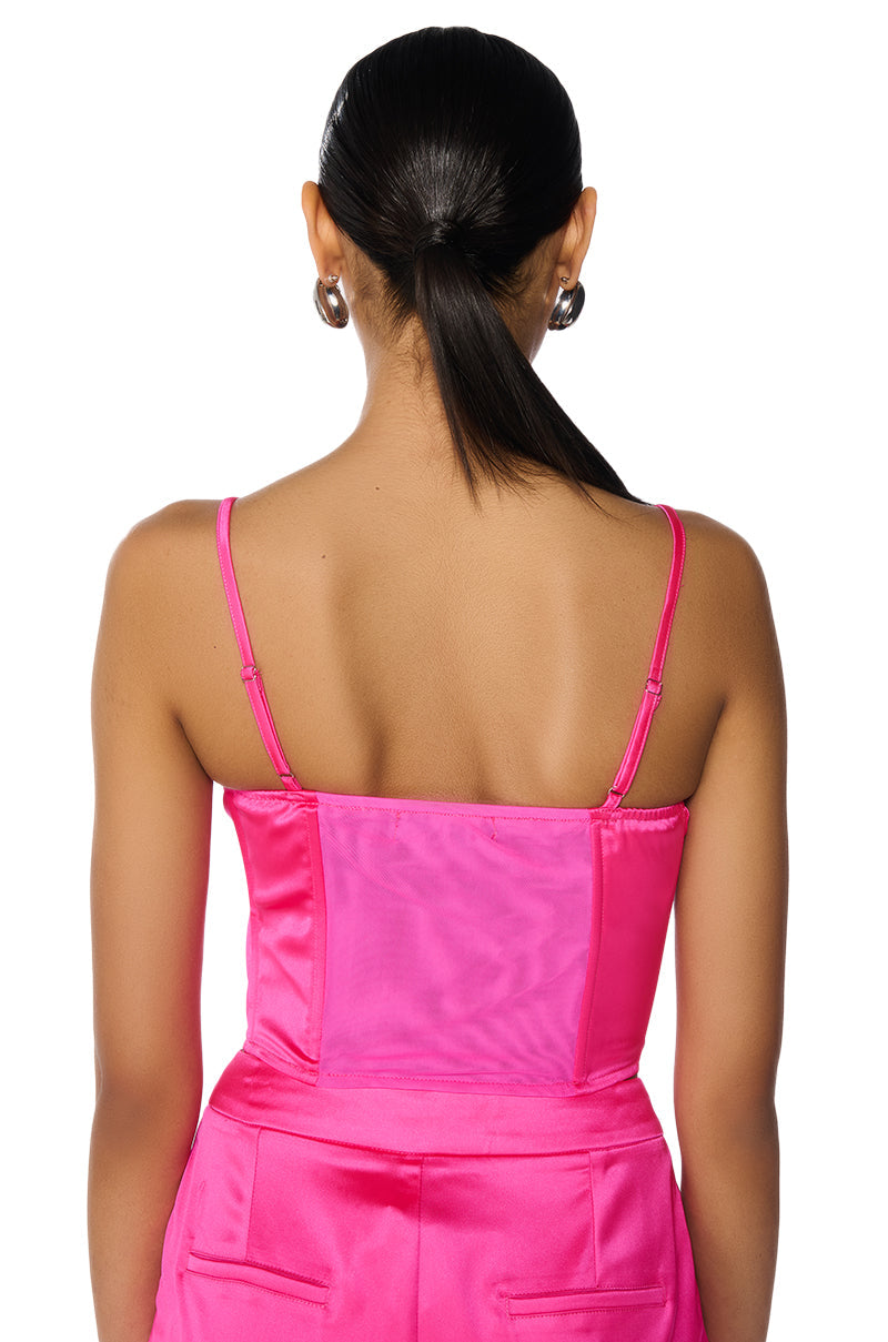 REESE SATIN CORSET