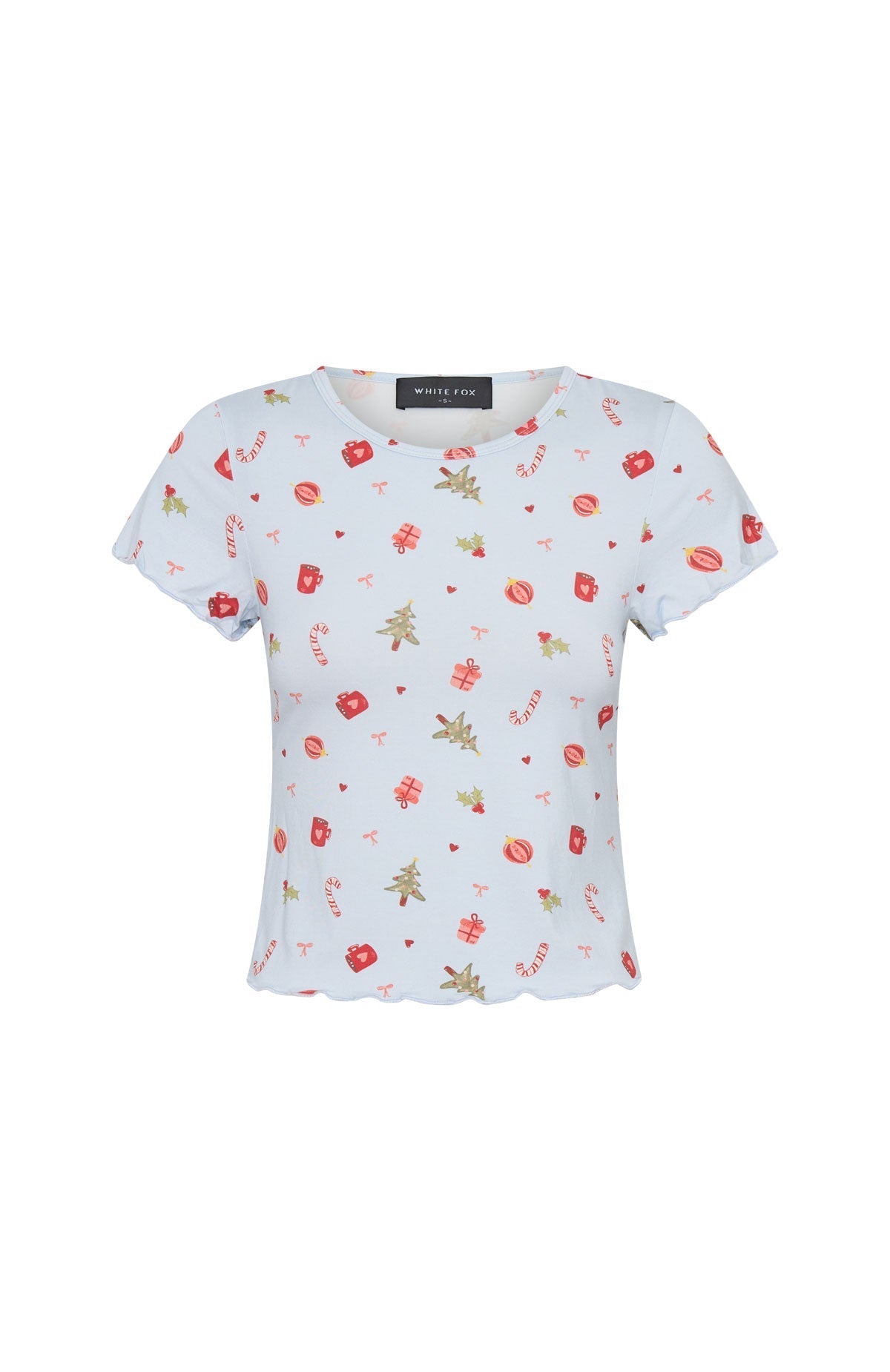 Dreamy Pyjama Top Jingle Joy