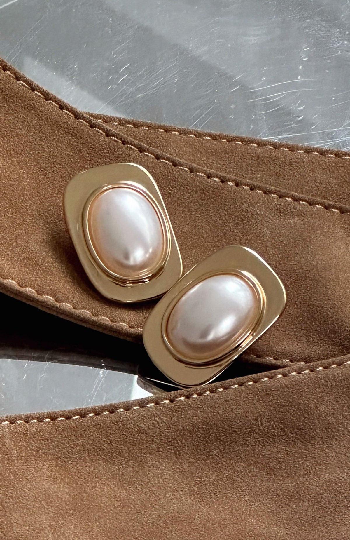 Leigh Earrings Gold